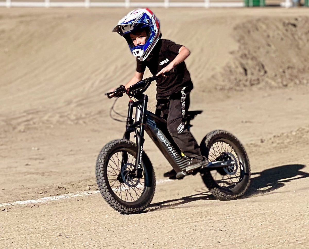 Voltaic Youth Electric Dirt Bike 16'' Flying Fox Gray take an extra 15% off