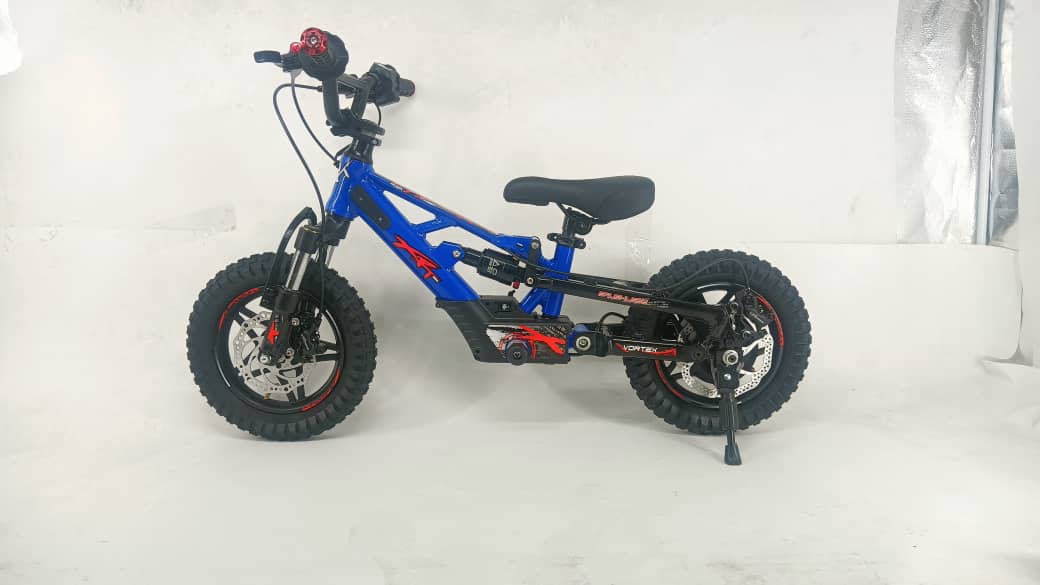 Pῡr-Speed 12" Xtreme ULTRA Electric Balance bike full suspension, 36v/250w