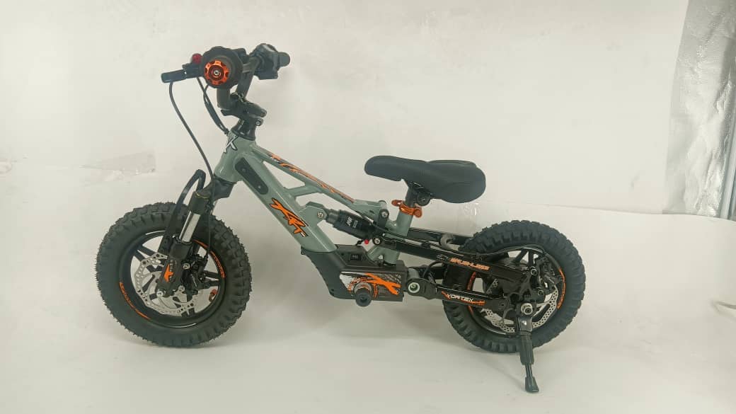 Pῡr-Speed 12" Xtreme ULTRA Electric Balance bike full suspension, 36v/250w