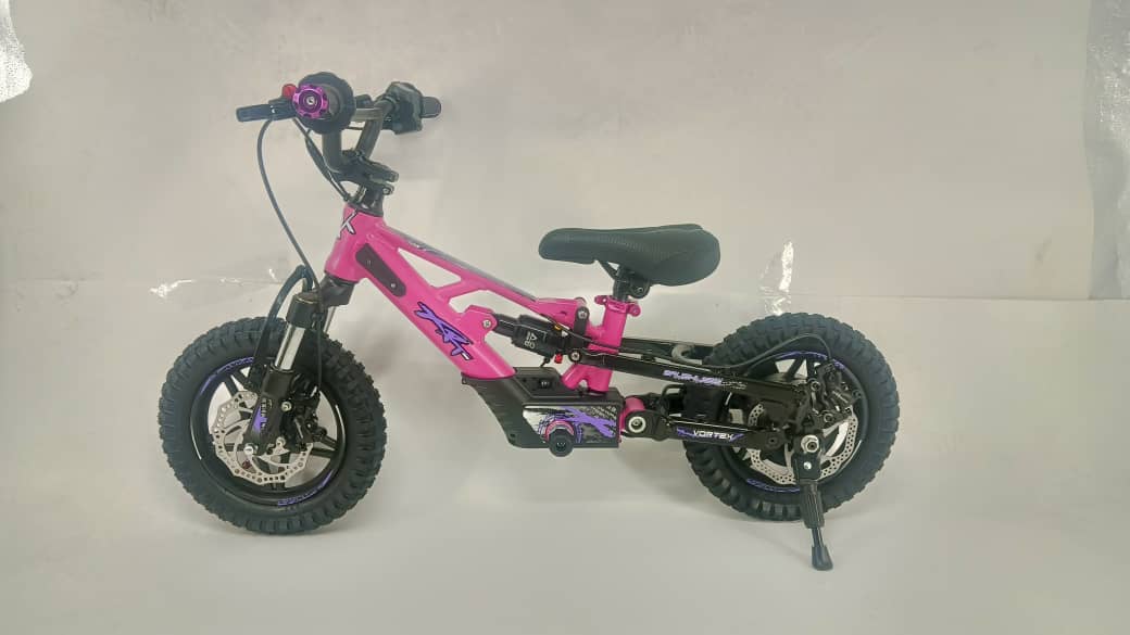 Pῡr-Speed 12" Xtreme ULTRA Electric Balance bike full suspension, 36v/250w