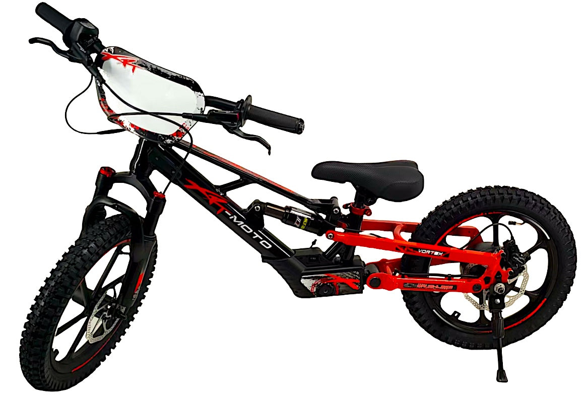 kids electric_balance_bike_XRTmoto_XRT_16in_16inch_full_suspensions_ebikes_stacyc