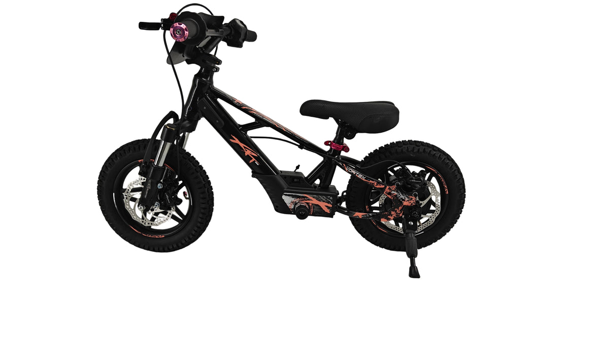12in xrt moto Fury-X 36v kids electric balance bike stacyc 12 eDrive Pink
