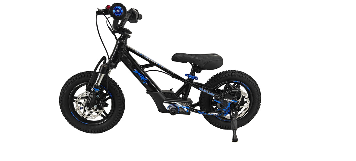 12in_xrt_moto_Fury-X_36v_kids_electric_balance_bike_stacyc_12 eDrive_blue