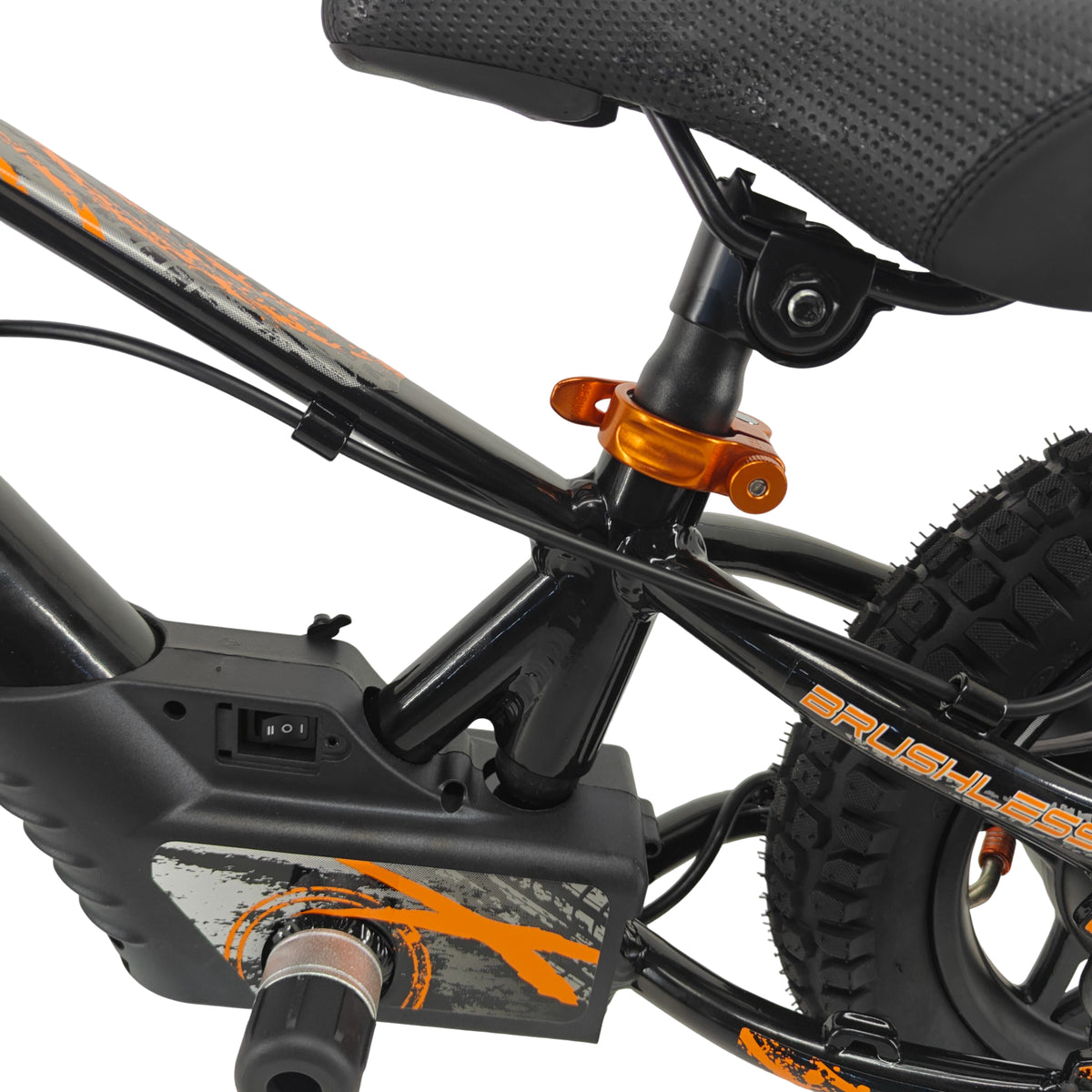 12in_xrt_moto_purspeed_extreme_Fury-X_36v_kids_electric_balance_bike_stacyc_12_eDrive_seat post clamp