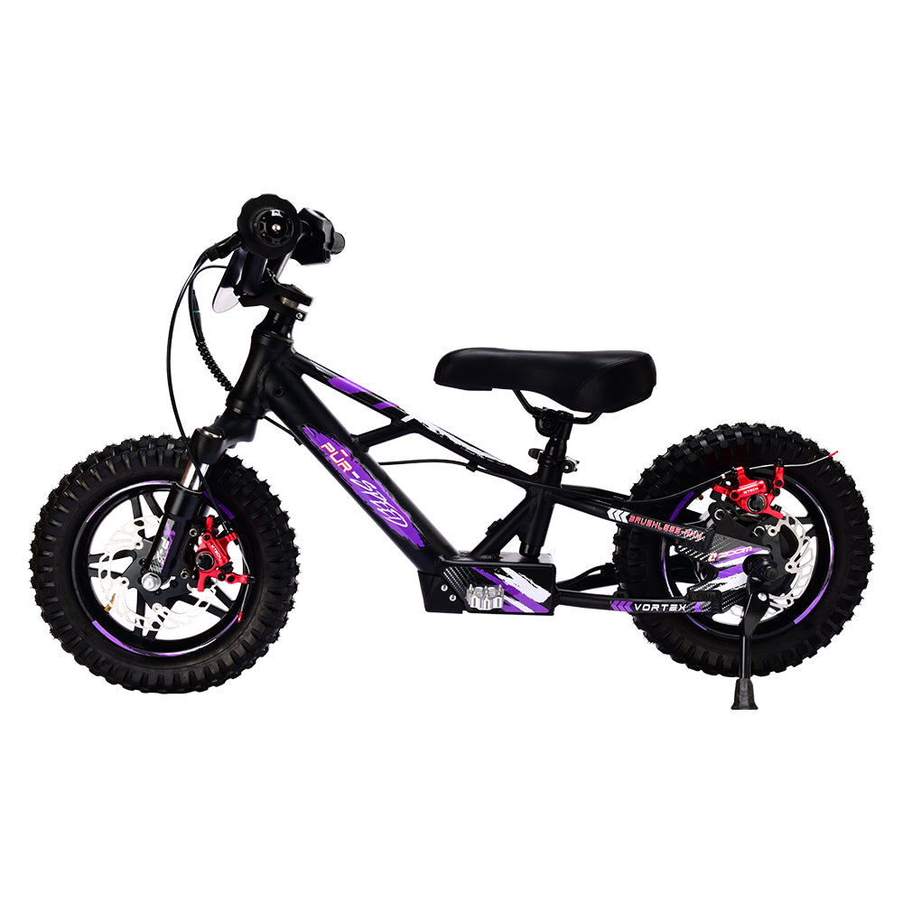 Purspeed 12" Kids Electric Bike Purple