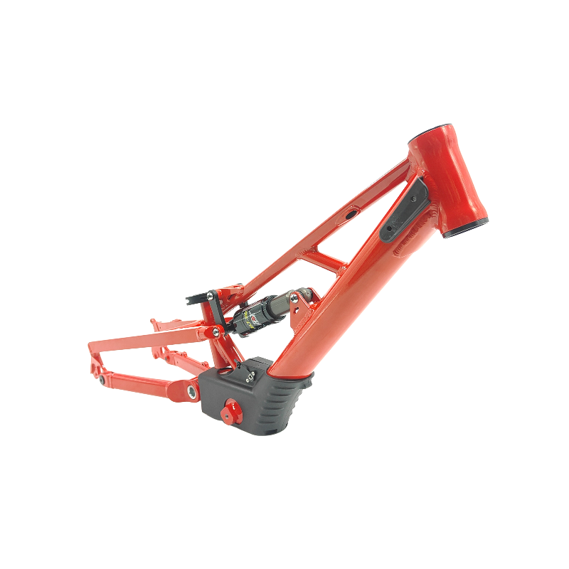 XRT Pro X suspension bike frame red