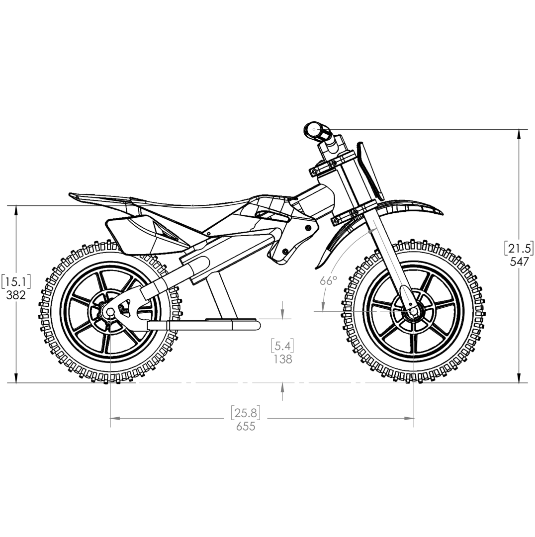 SYP 120 12" Push Bike