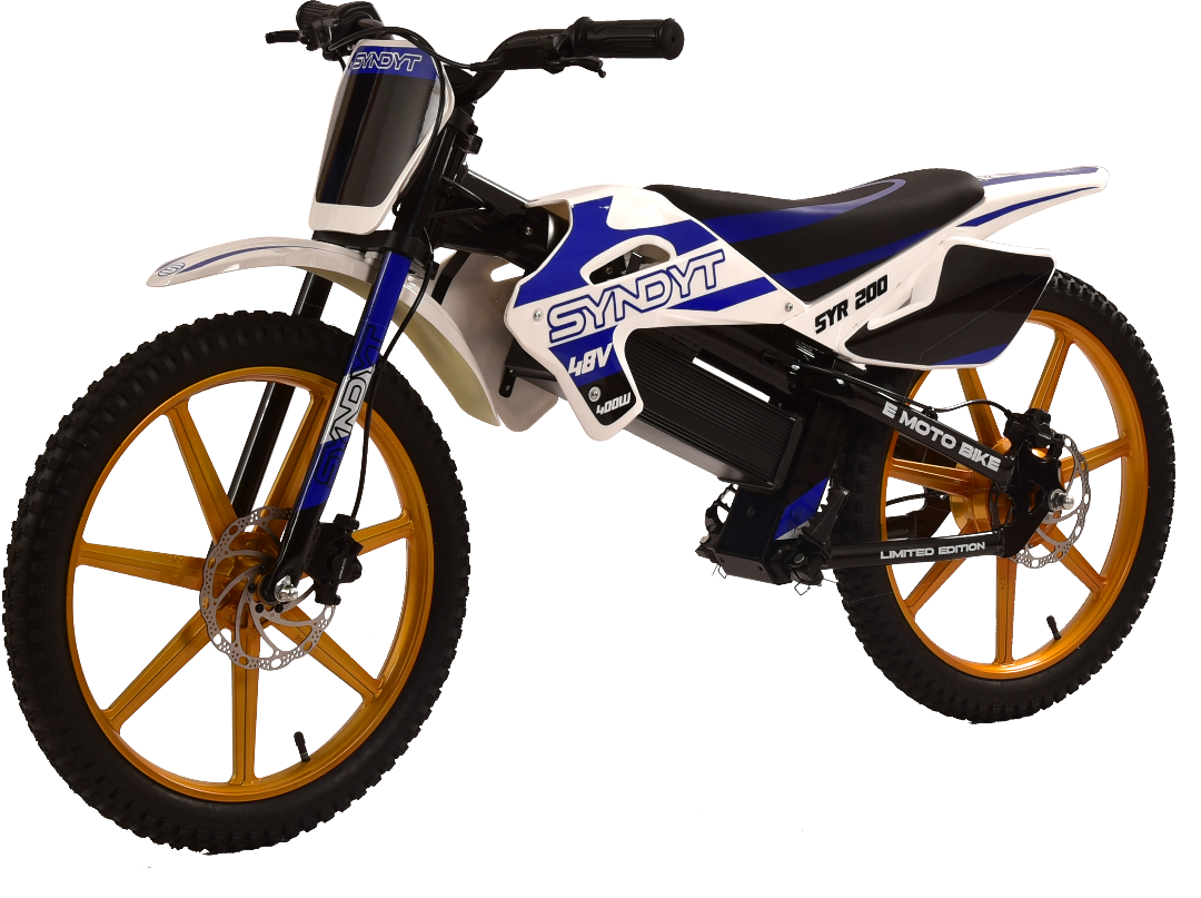 SYNDYT SYR 200 20" E Balance Bike. 48 Volts. 15 AH. 500 Watts. 10, 15, 20mph