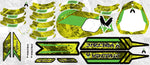 Graphics Kit Camo Yellow Green