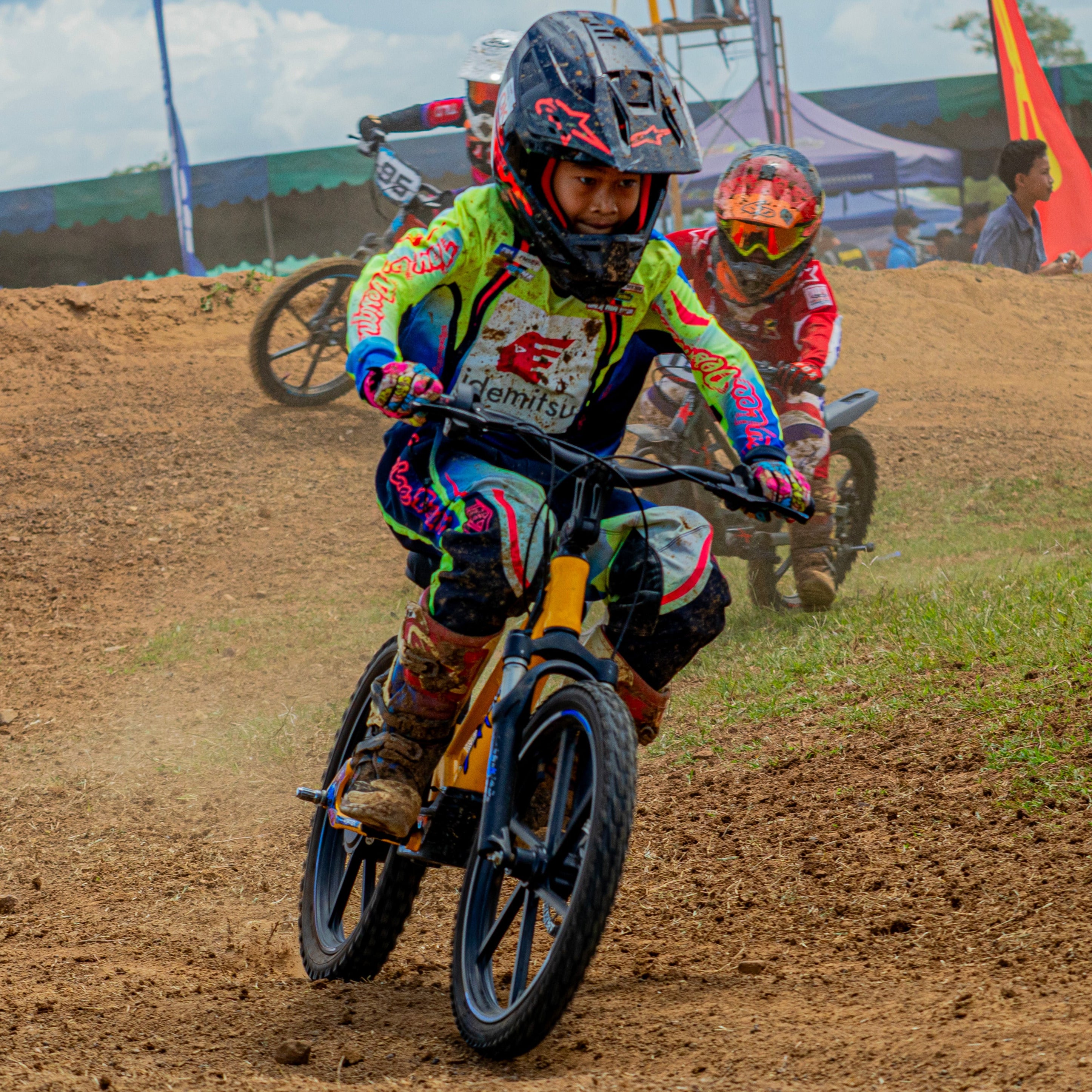 バシャーモex　ブレイズキック 20eDrive Xtreme Pur-Speed kids Electric bike– Angry Phoenix