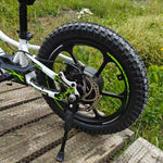 XRT_Moto_Viper_ECO_Kids_electric_balance_bike_24V_Tire_rear_brake_caliper